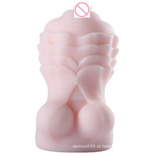 Brinquedo sexual do sexo da boneca macia do sexo do silicone para o homem